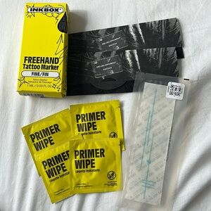 Inbox Bundle-  tattoo marker, development patches, tattoo and wipe